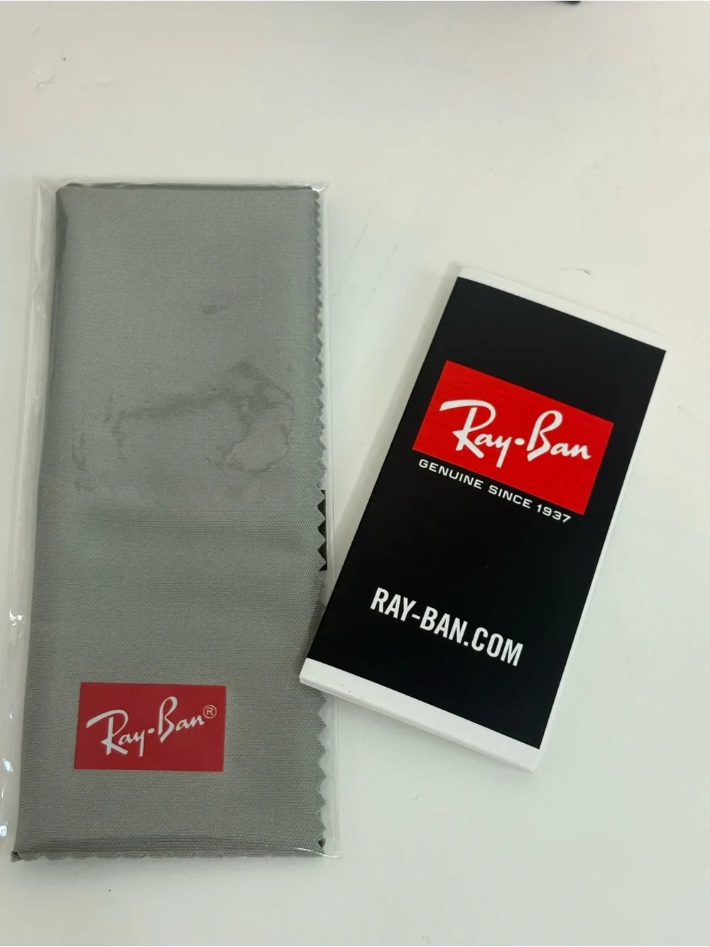 Ray Ban Aviator RB 4376 6477/11 57-16 145 2N Sunglasses Black, Clear Frame